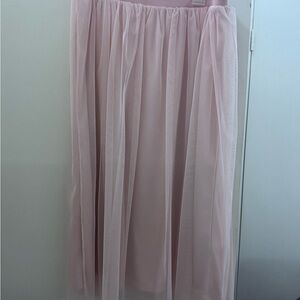 H&M Soft Pink Maxi Skirt